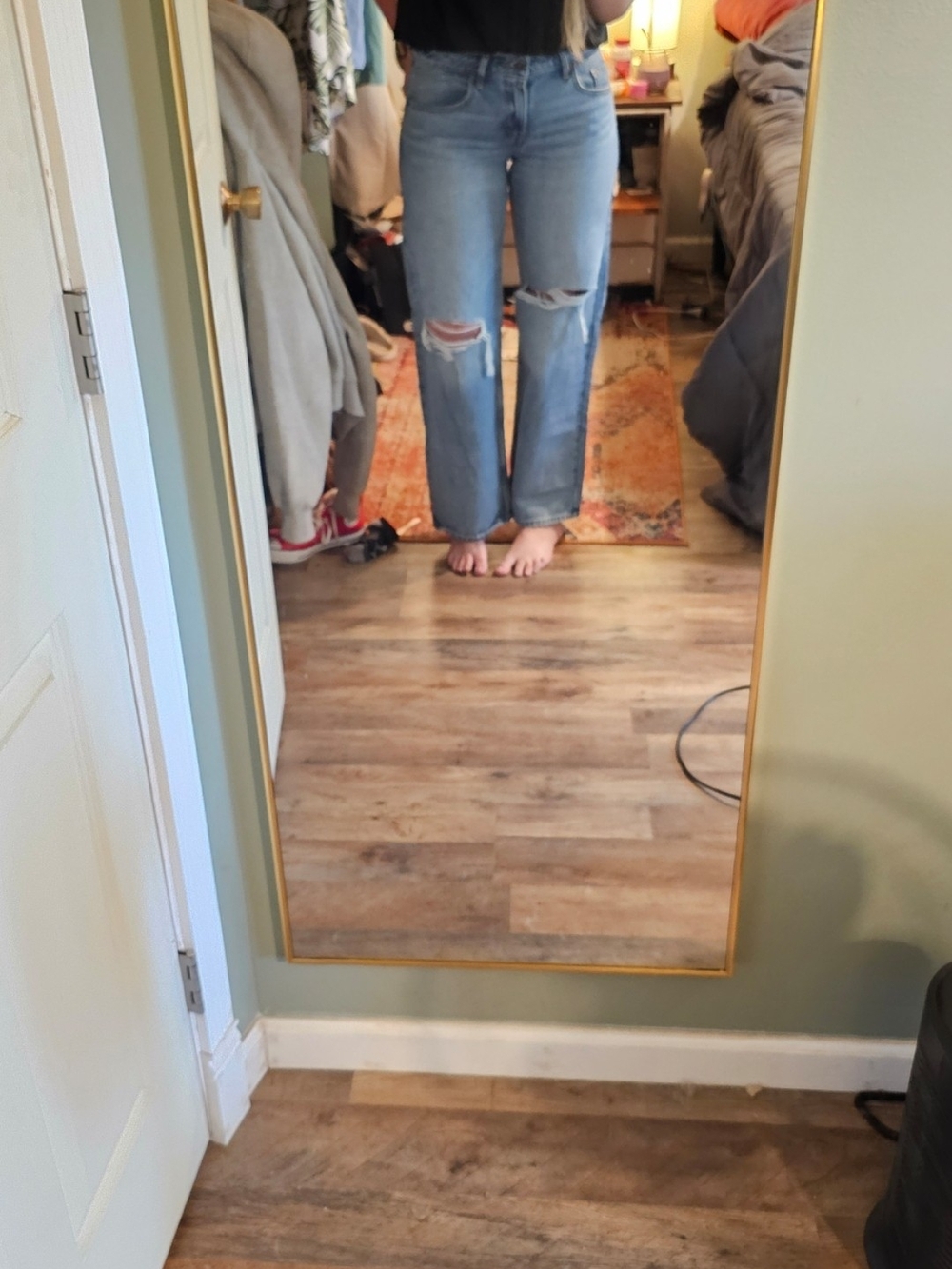 Levis Low Loose Straight/boot